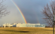 Rainbow over the ATRF in Frederick, MD