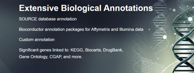 BRB ArrayTools feature - data annotation