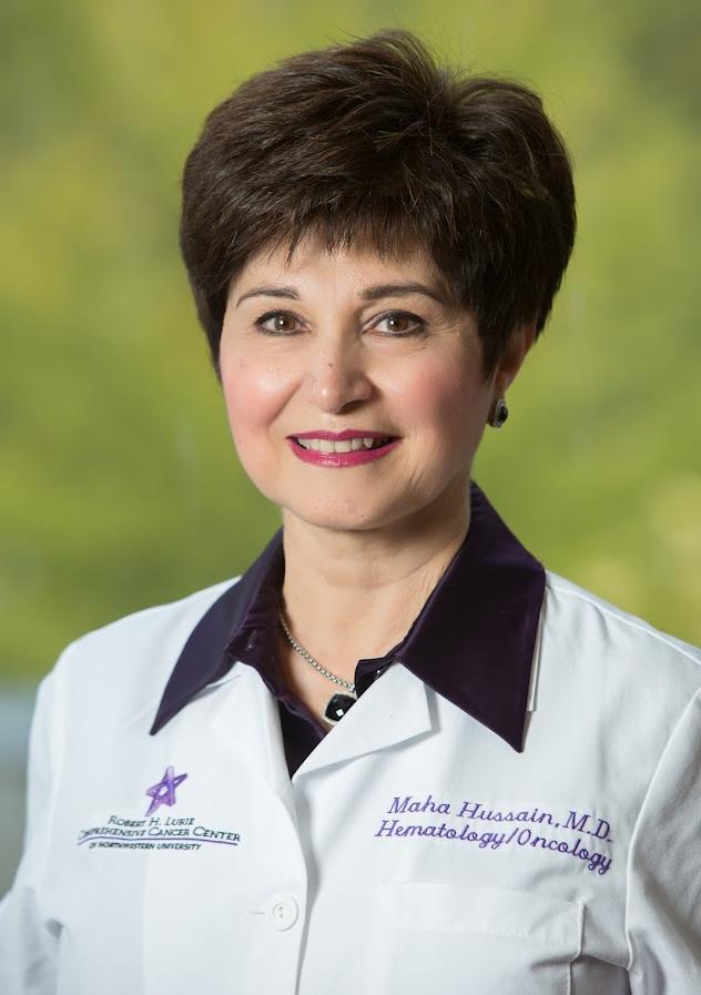 Headshot of Maha Hussain, M.D.