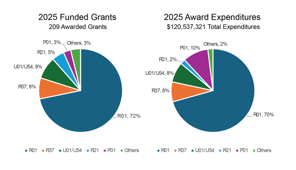 RRP Grants Award Distribution and Expenditures 2025